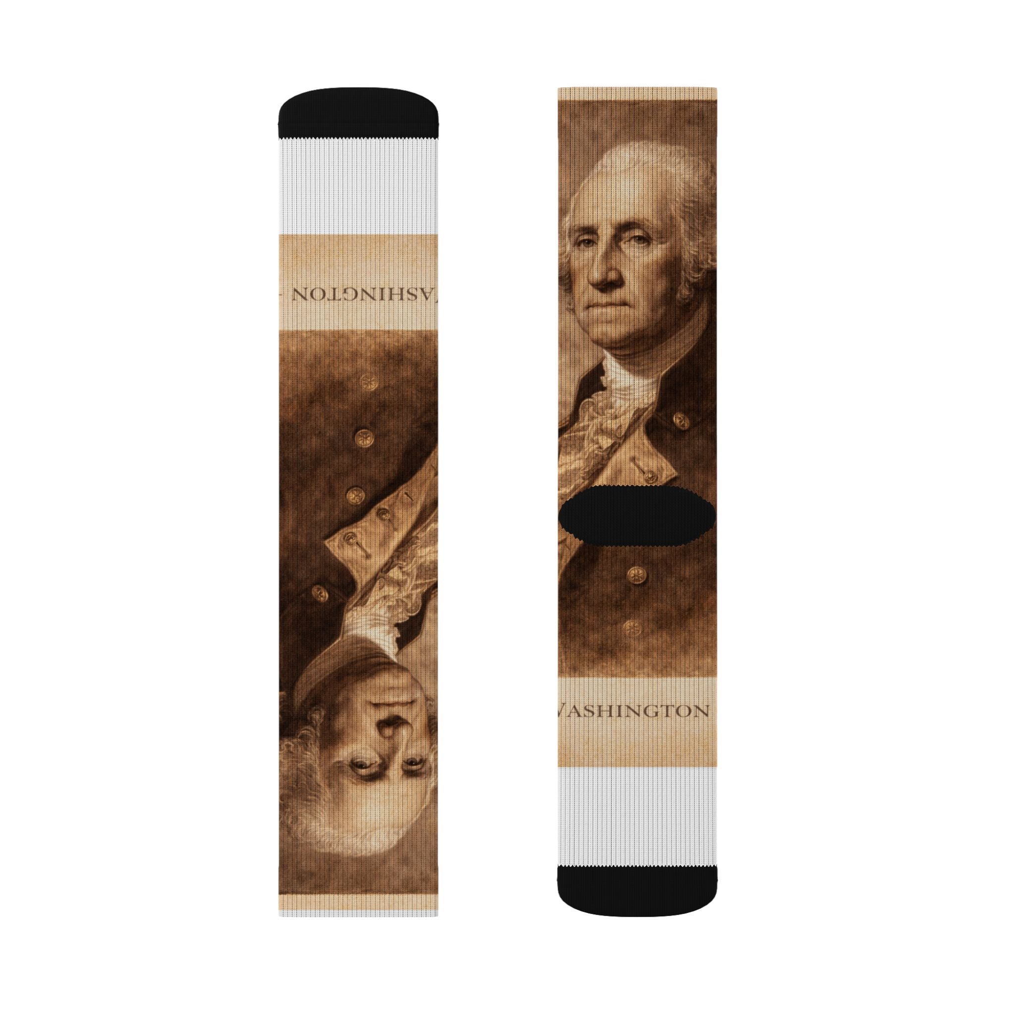 Washington Portrait Socks- Father of the Nation Edition