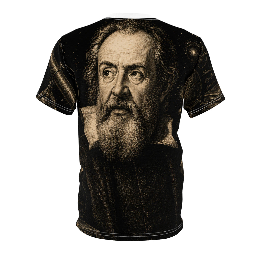 Galileo Galilei – Father of the Heavens, Astronomer All-Over Print Shirt
