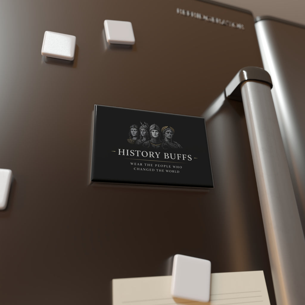 History Buffs Rectangle Magnet — "Wear the People Who Changed the World"