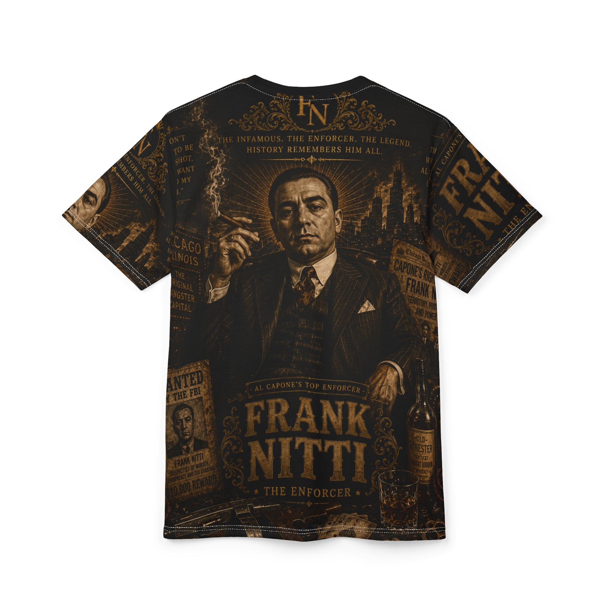 'Frank Nitti The Enforcer' Graphic Shirt