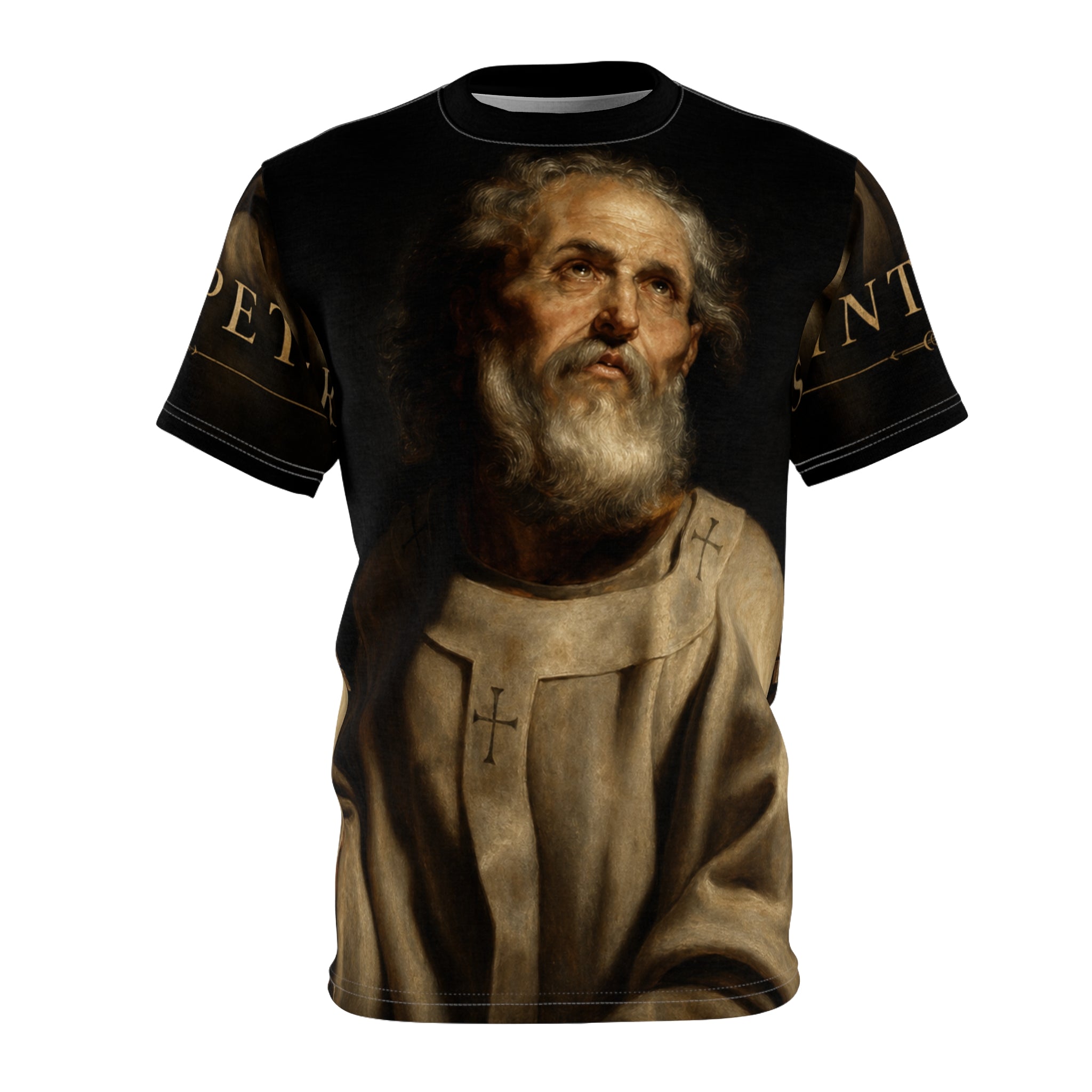 Saint Peter — The Rock of the Church— Renaissance Religious Art T-Shirt