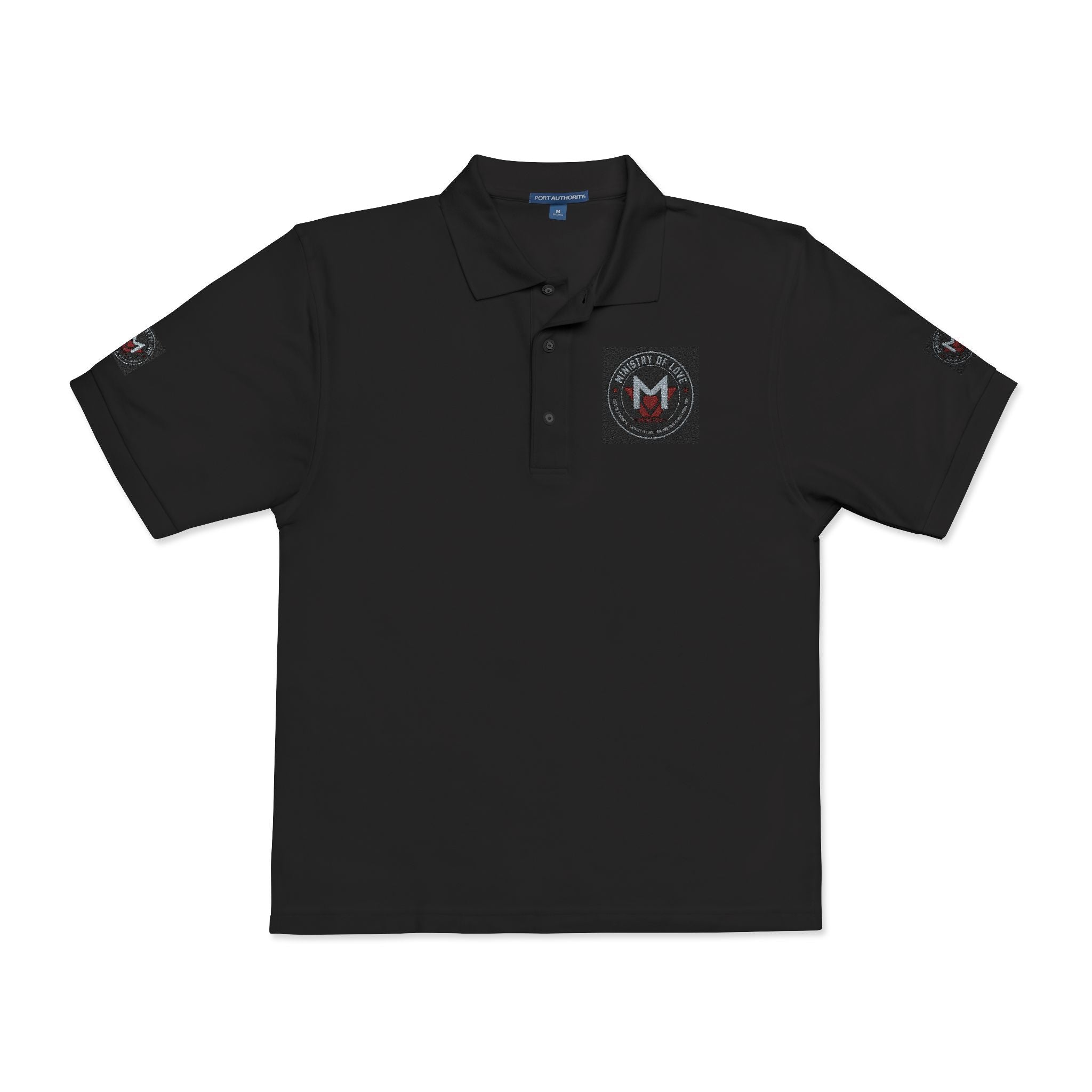 Ministry of Love Polo Shirt | Inspired by George Orwell’s 1984 | Dystopian Literary Apparel