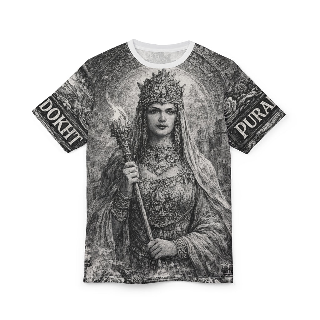Purandokht- Persian queen Portrait All-Over Shirt
