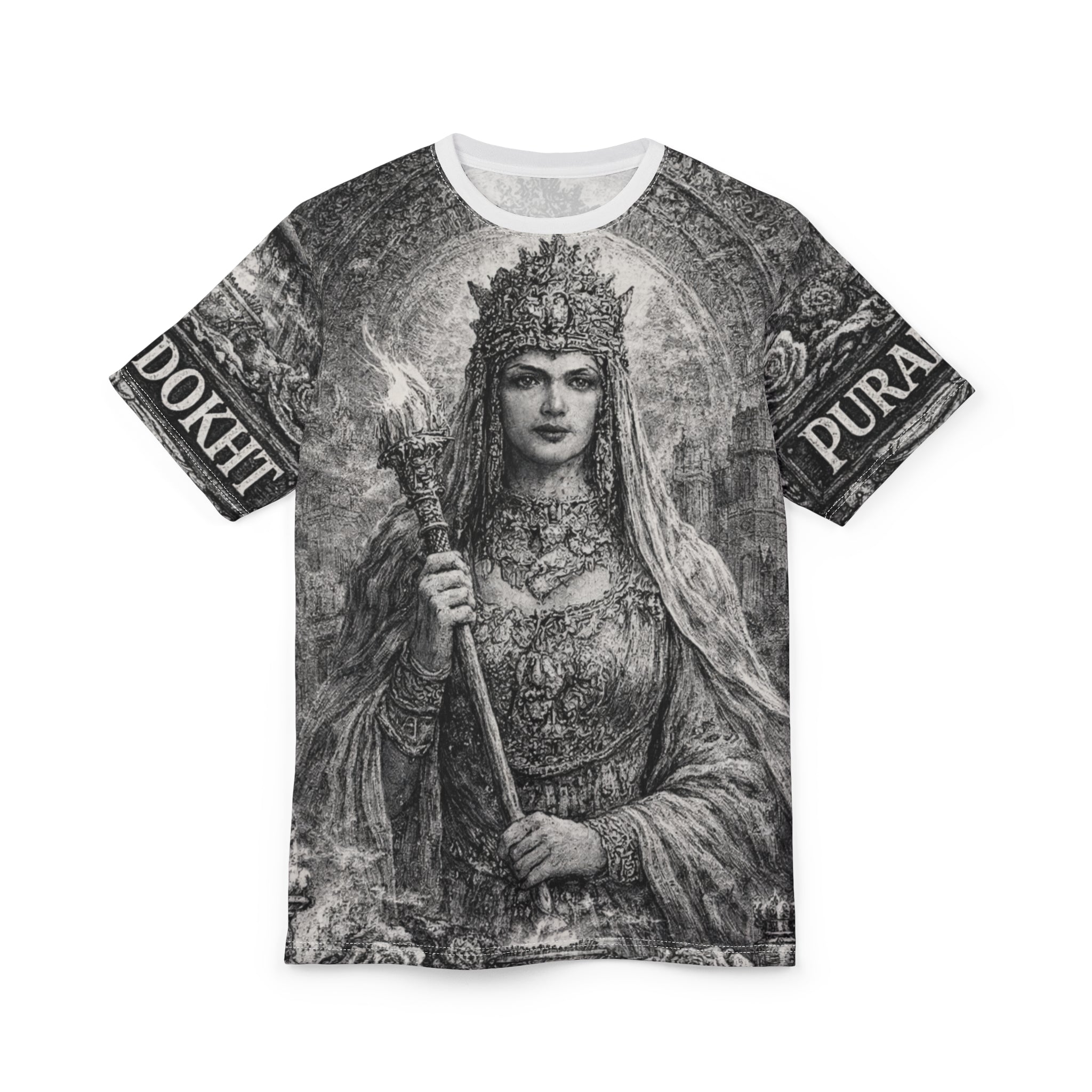 Purandokht- Persian queen Portrait All-Over Shirt