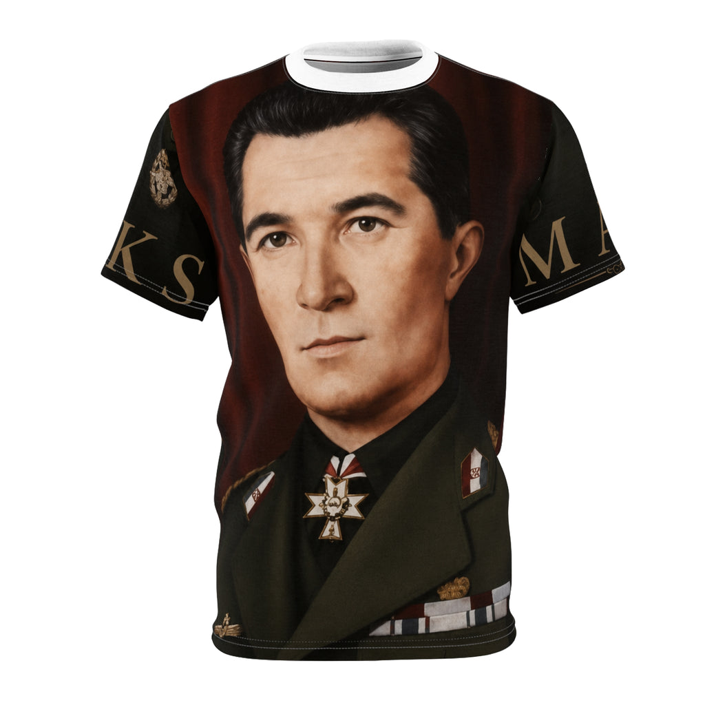 MAKS- Vintage Officer Photo All-Over Print