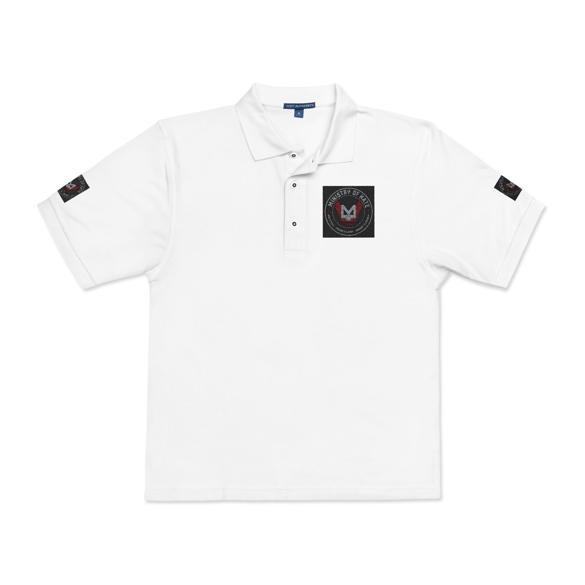 Ministry of Hate Polo Shirt | Inspired by George Orwell’s 1984 | Dystopian Literary Apparel