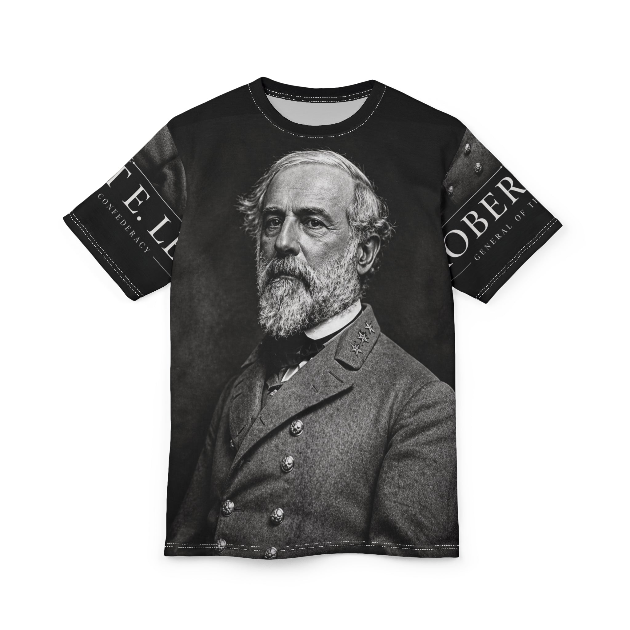 Confederate General  Robert E LeePortrait Tee
