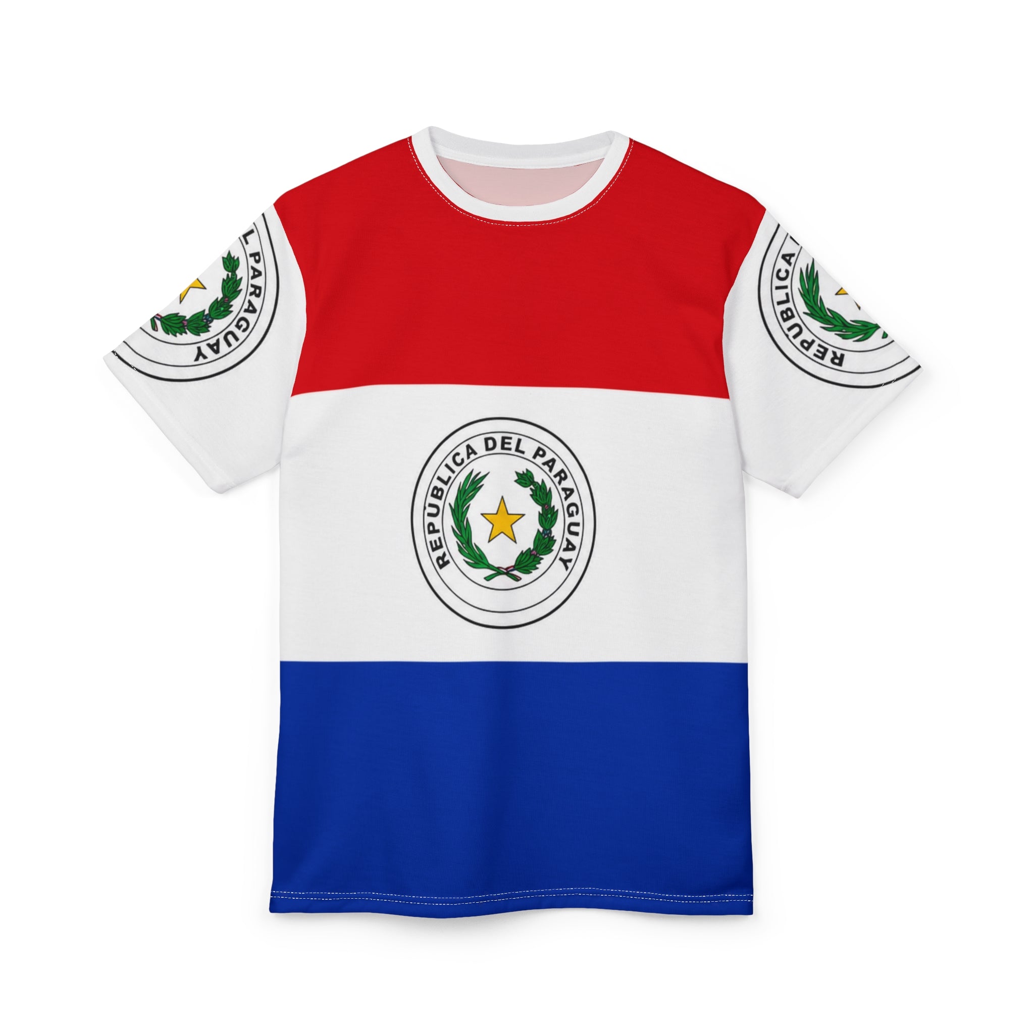 Paraguay Flag T-Shirt — República del Paraguay All-Over Print Tee
