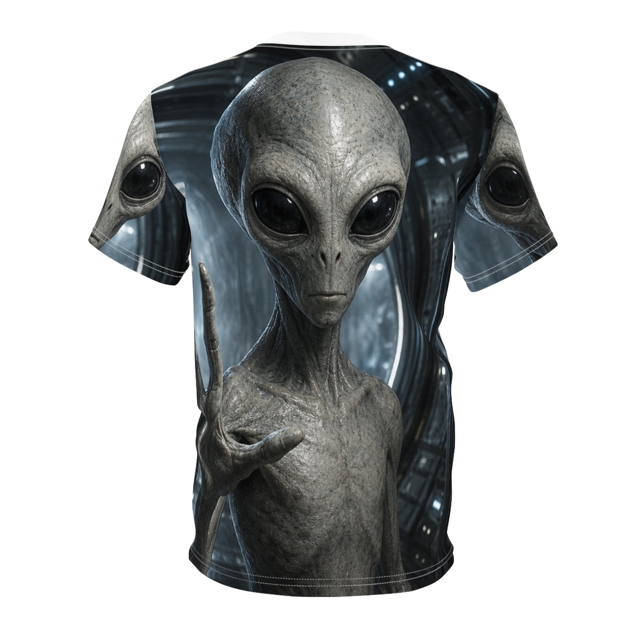 Grey Alien – Visitor From the Unknown— Gray Extraterrestrial Illustration