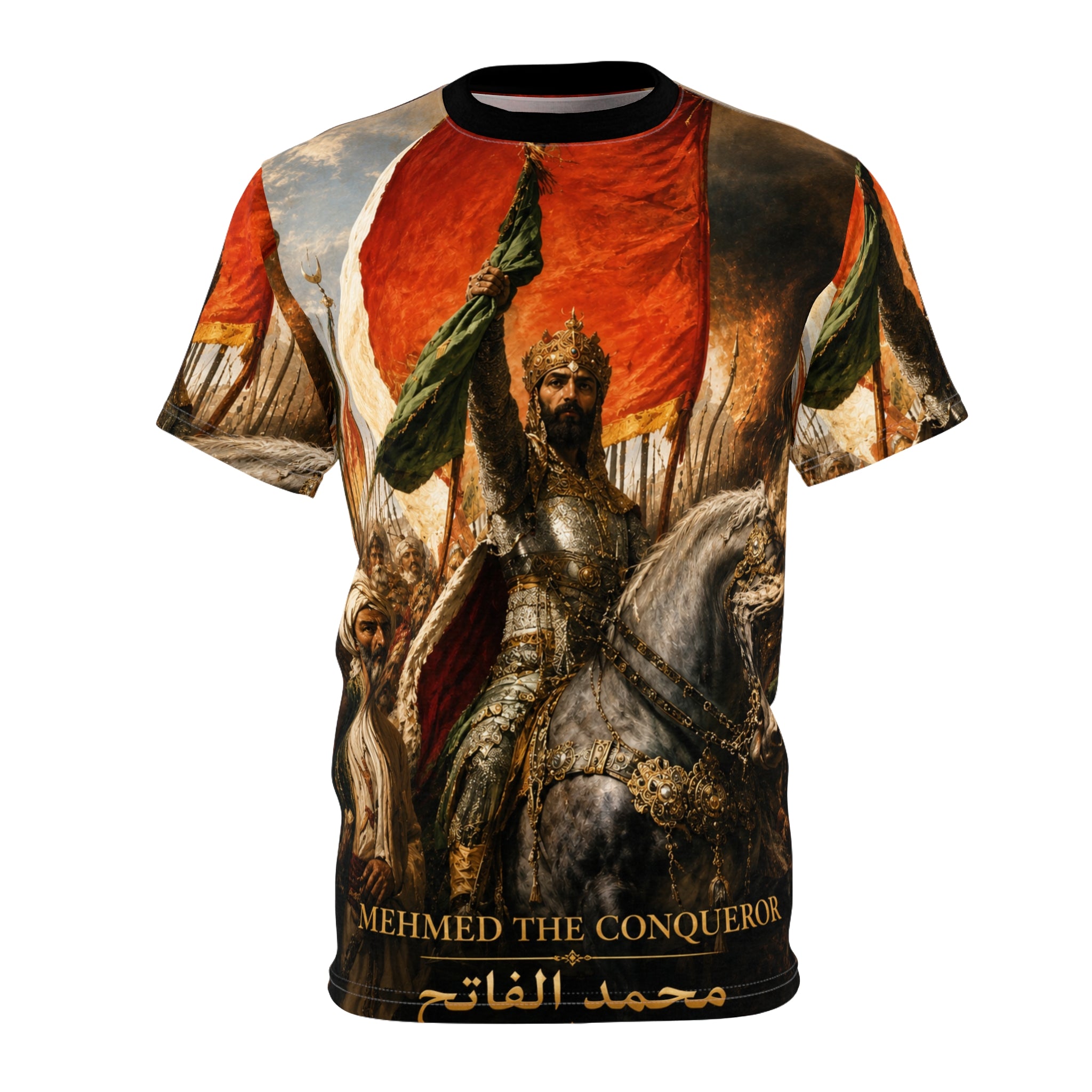 Mehmed the Conqueror of Constantinople — Historical Ottoman Sultan All-Over Print