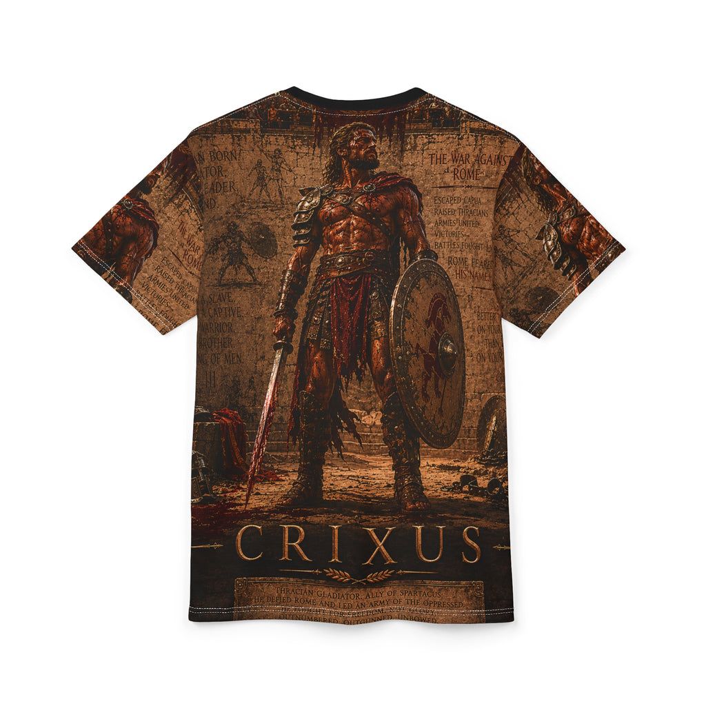 CRIXUS — The Gallic Lion– Ancient Warrior All-Over Print Shirt
