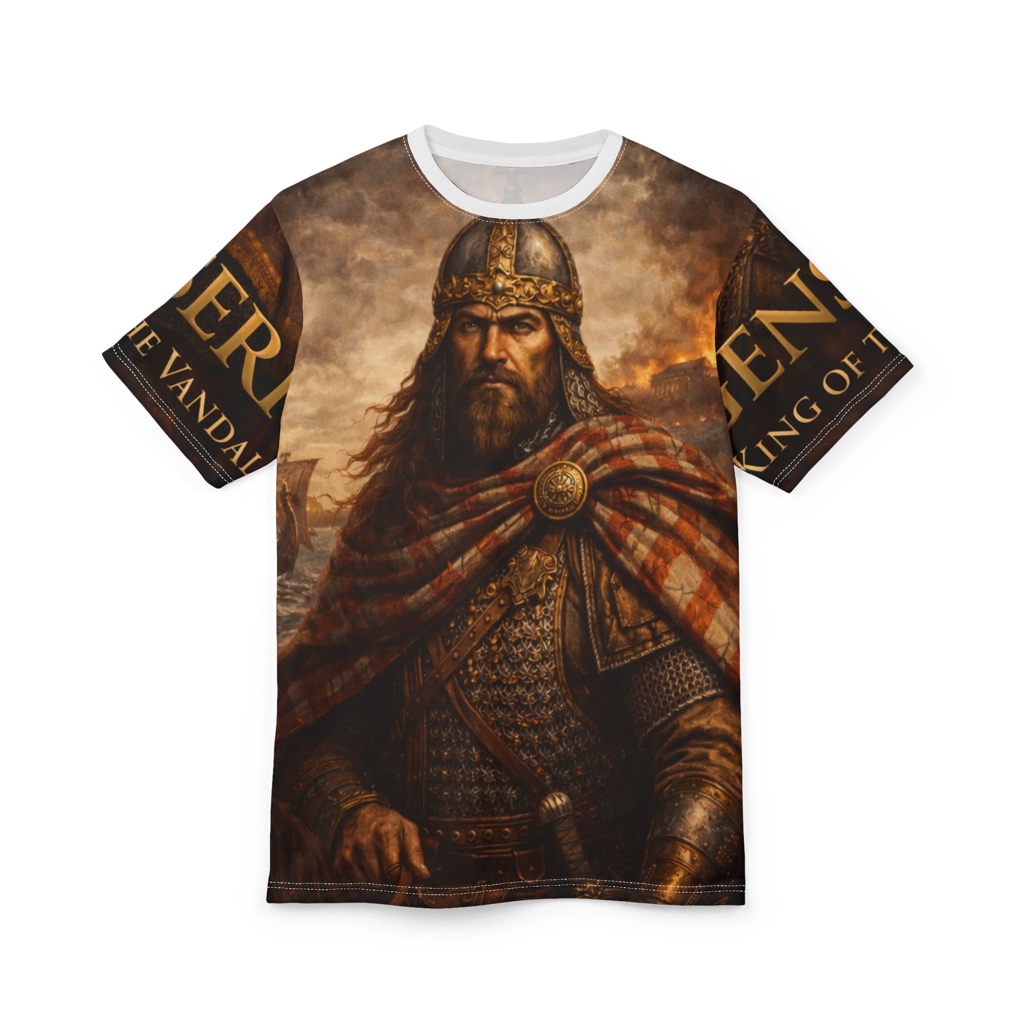 Genseric King of the Vandals Sack of Rome Barbarian Warlord