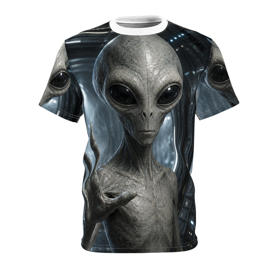 Grey Alien – Visitor From the Unknown— Gray Extraterrestrial Illustration