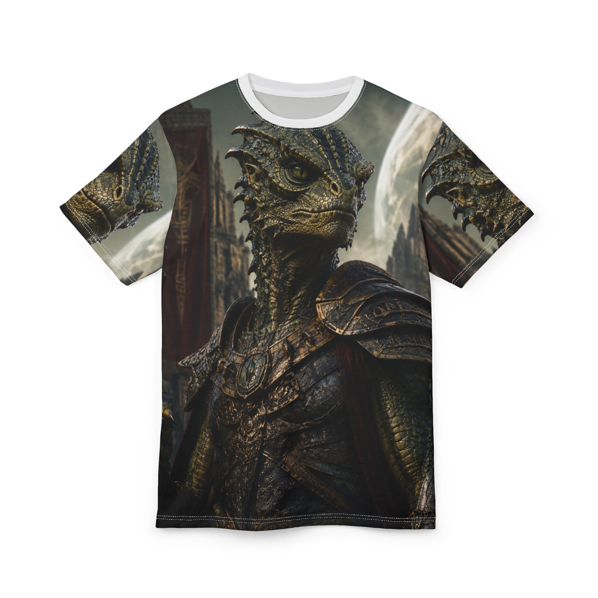 Reptilian – The Ancient Watcher  All-Over Print Shirt