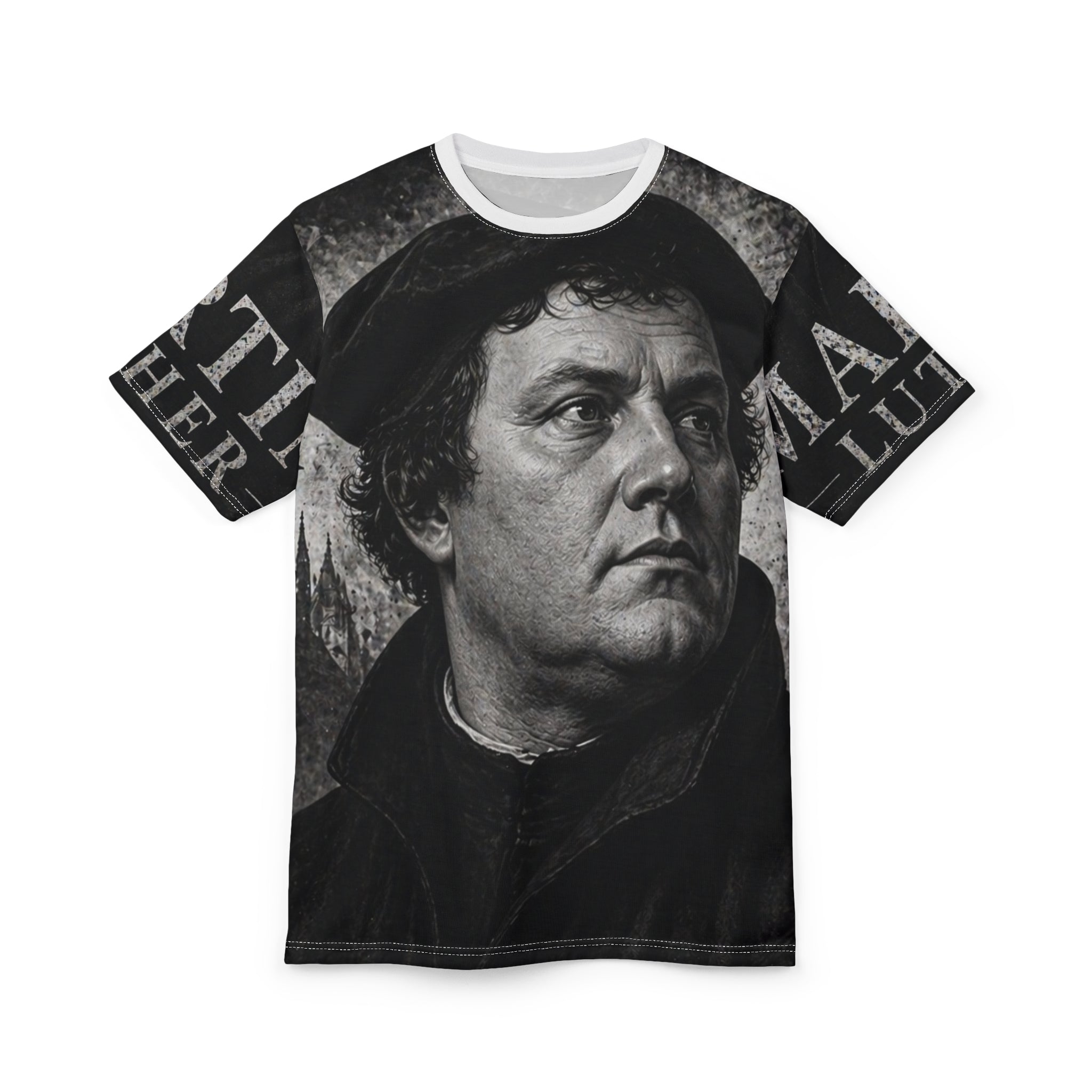 Martin Luther Shirt – Protestant Reformer Tee  Reformation Historical T-Shirt
