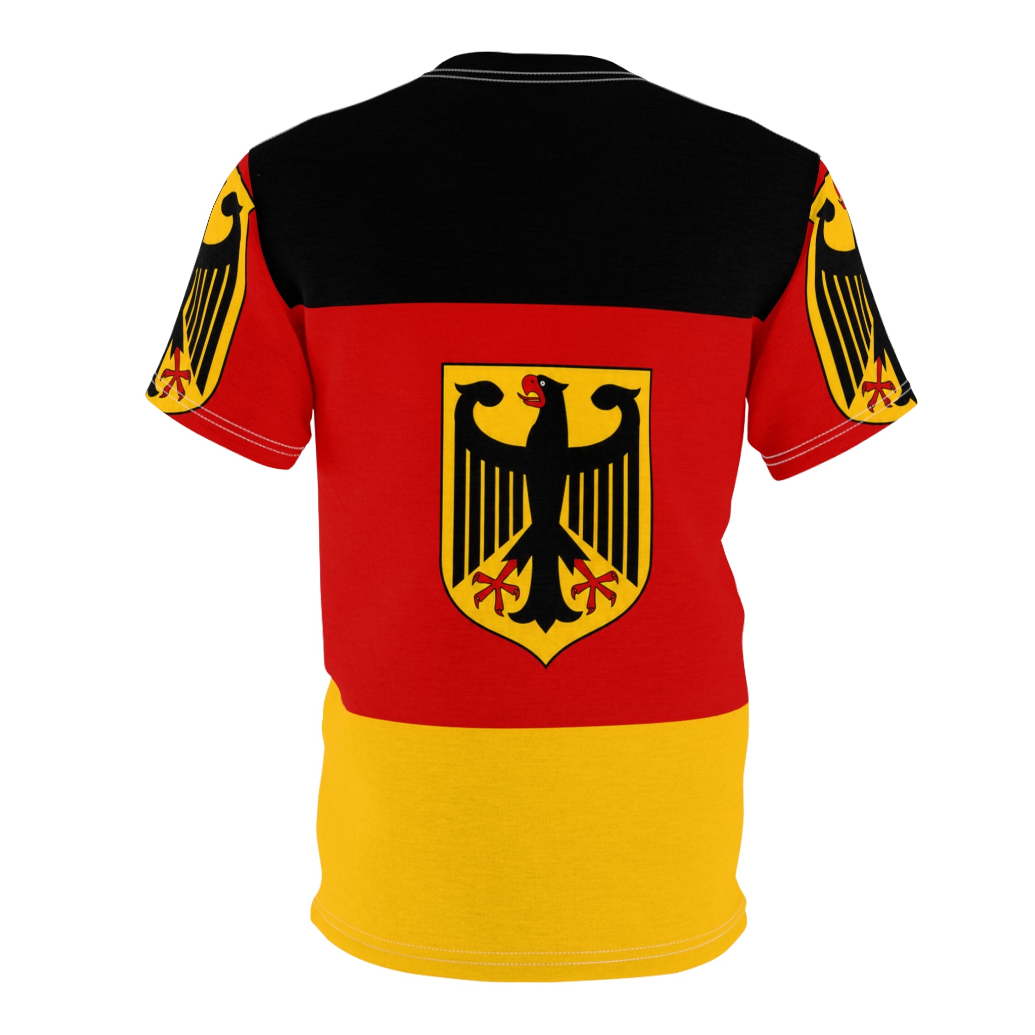 Germany Flag Eagle Tee — German Coat of Arms All-Over Print Shirt