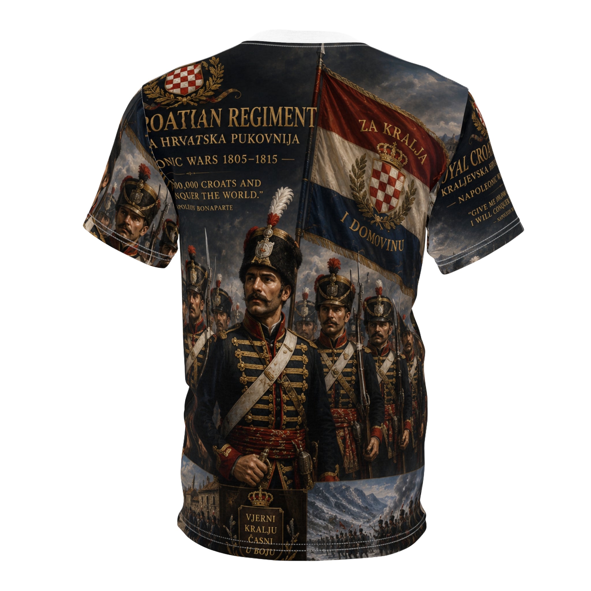 Royal Croatian Regiment Napoleonic War Graphic Tee