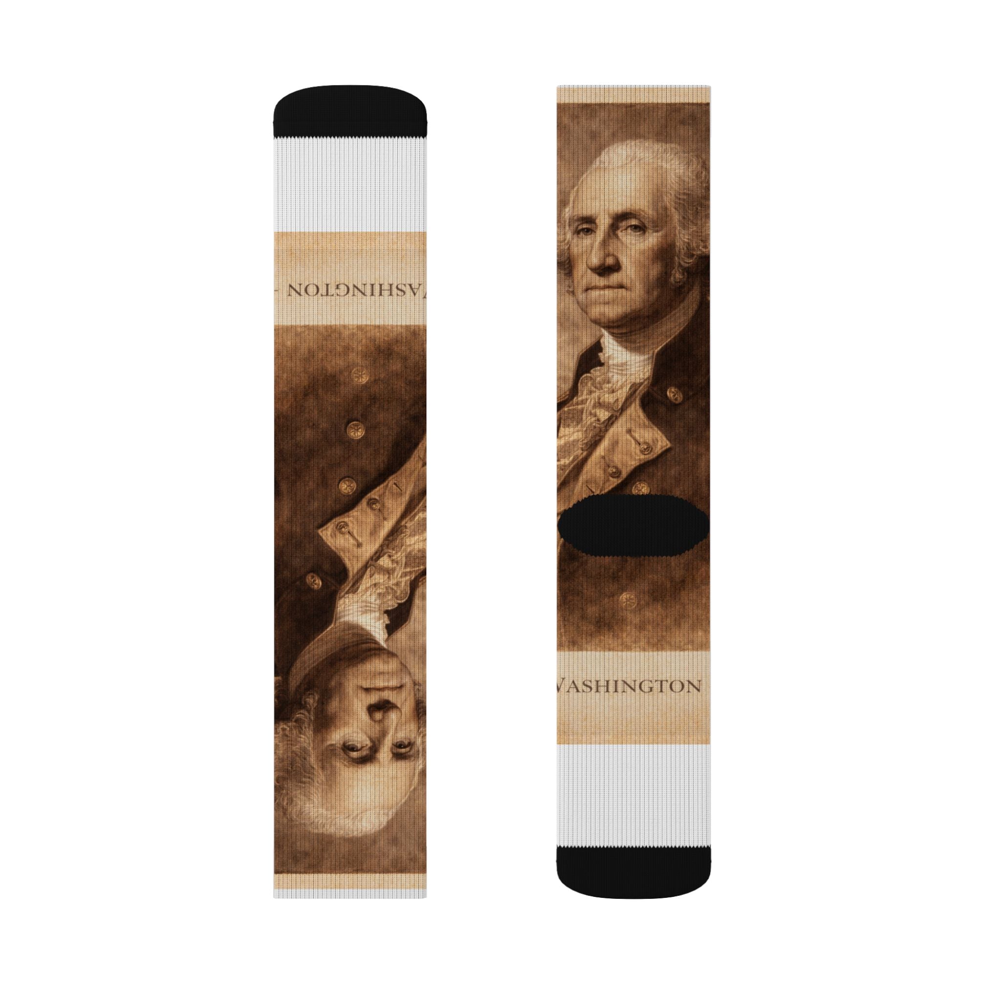 Washington Portrait Socks- Father of the Nation Edition