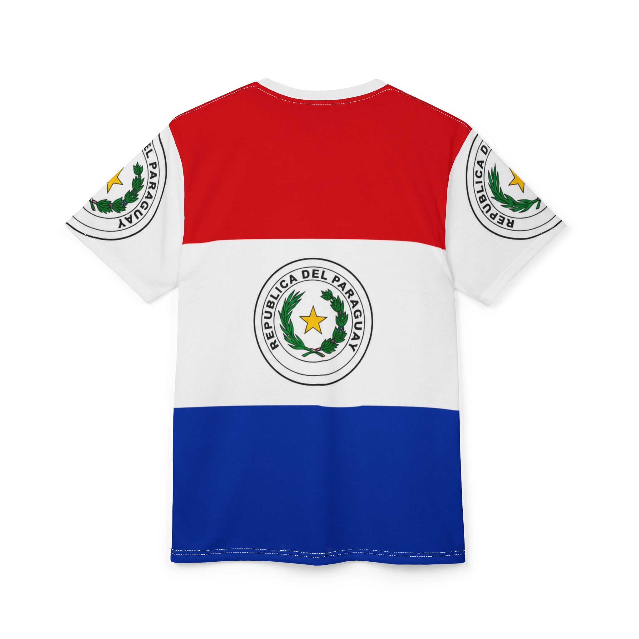 Paraguay Flag T-Shirt — República del Paraguay All-Over Print Tee