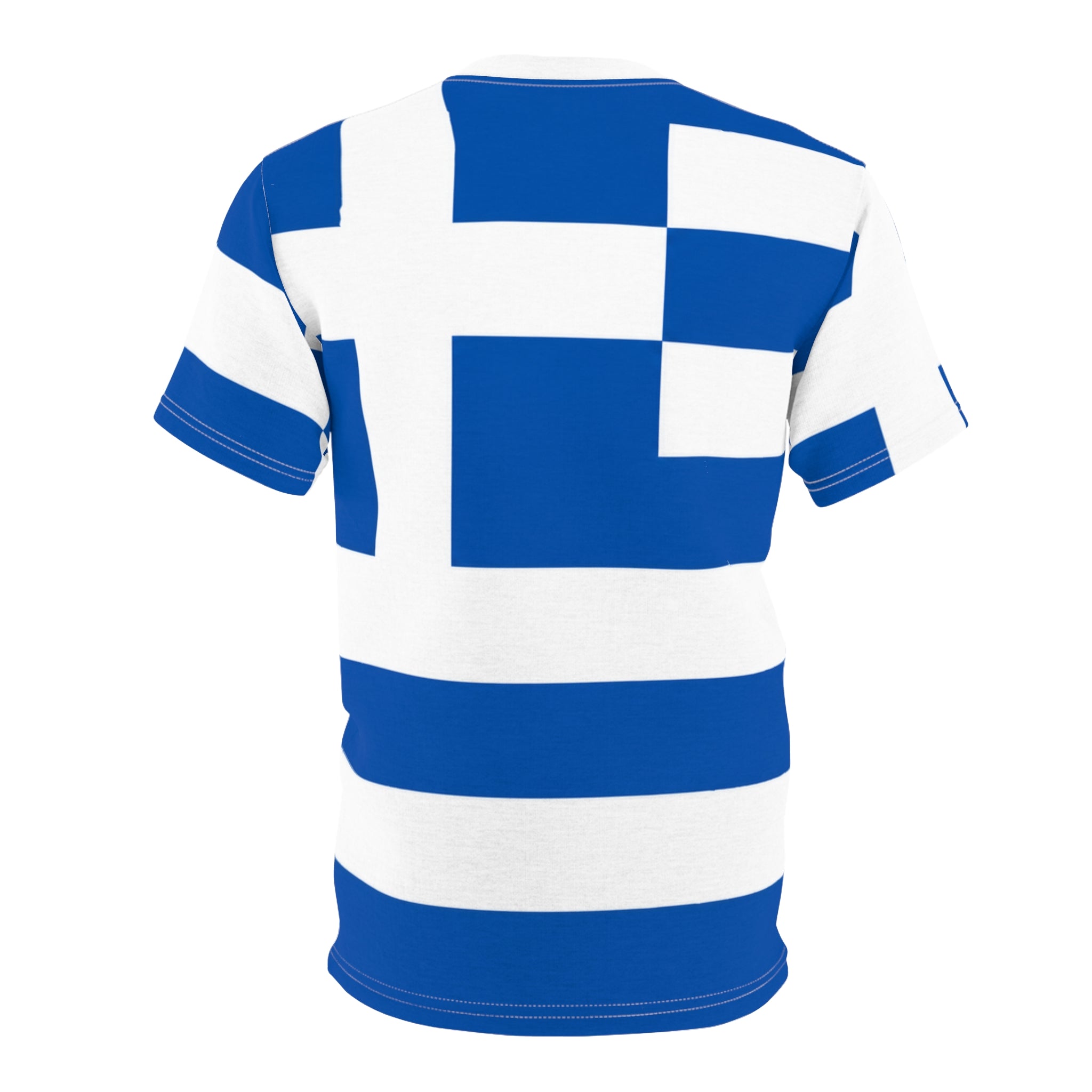 Greece Flag Tee - All-Over Print Greek Flag T-Shirt
