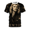 Newton Portrait Tee — Vintage Scientist Graphic T-Shirt