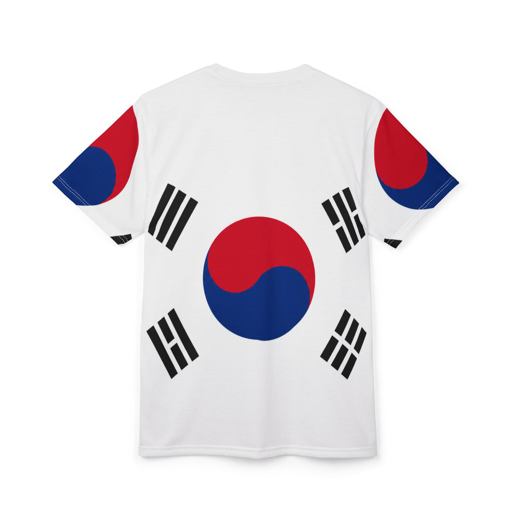 South Korea Flag T-Shirt — Taegeukgi All-Over Print Tee