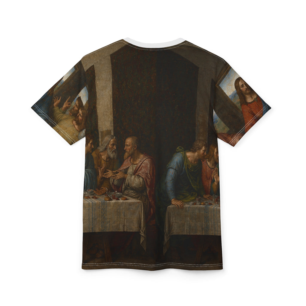 All-Over Print Religious Tee — The Last Supper Art Shirt