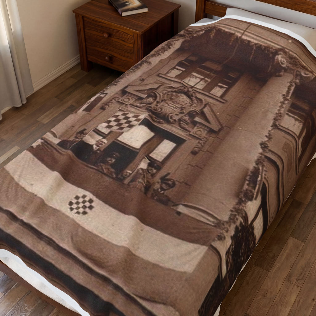 Velveteen Plush Blanket — POGLAVNIK ON THE BALCONY