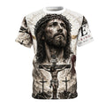 Jesus Crucifixion – King of Kings All-Over Print Tee