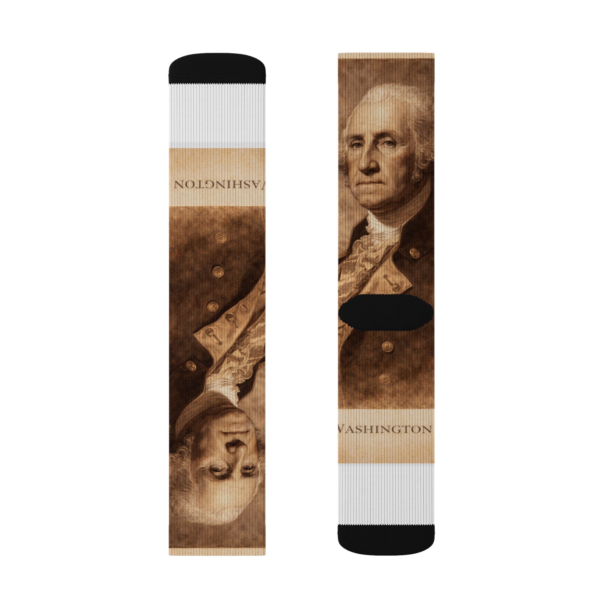 Washington Portrait Socks- Father of the Nation Edition