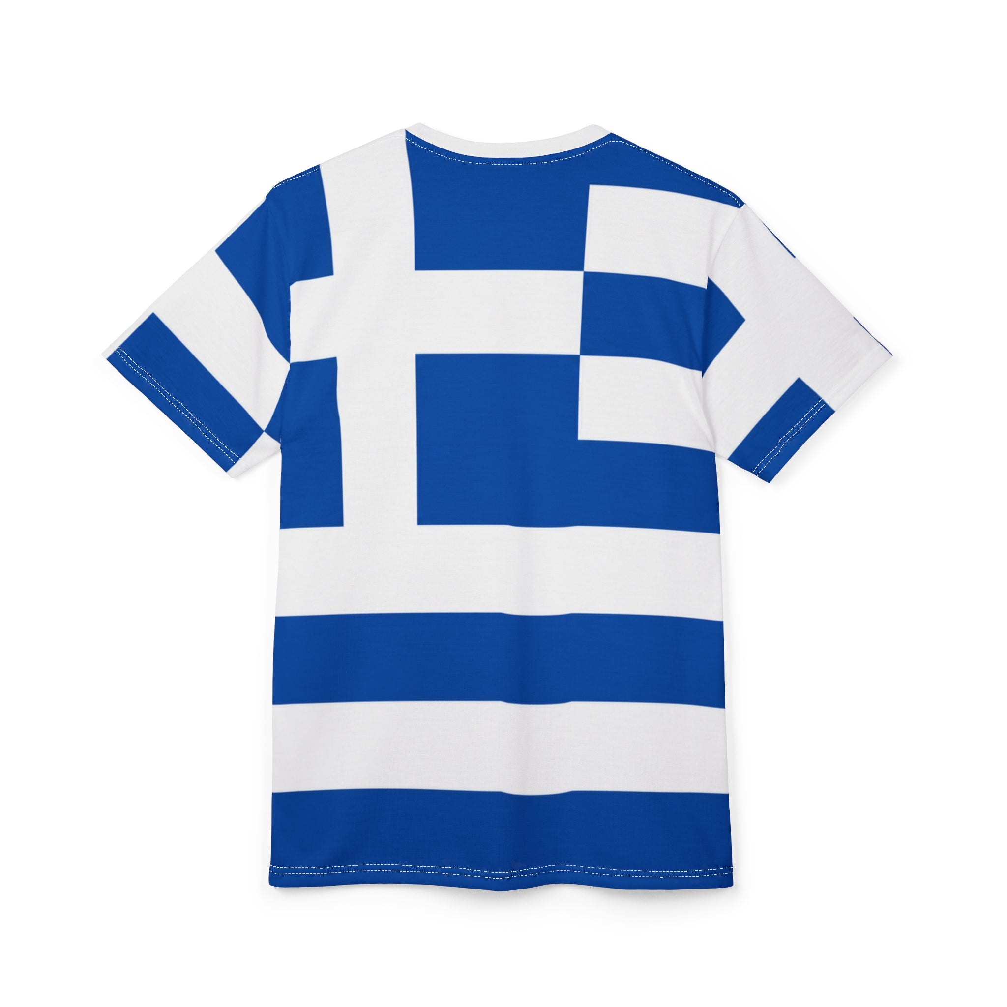 Greece Flag Tee - All-Over Print Greek Flag T-Shirt
