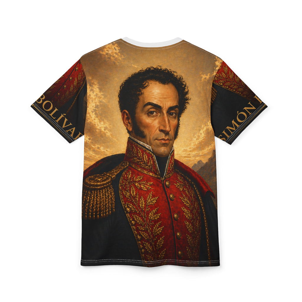 Simón Bolívar Portrait Tee — Latin American Independence Tribute T‑Shirt
