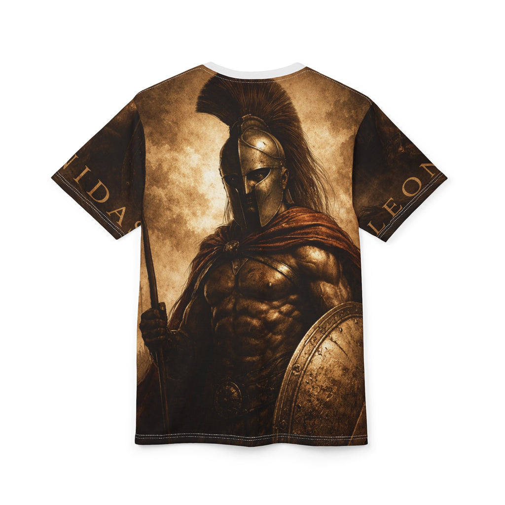 Leonidas king ofSparta- Warrior Graphic Tee  All-Over Print