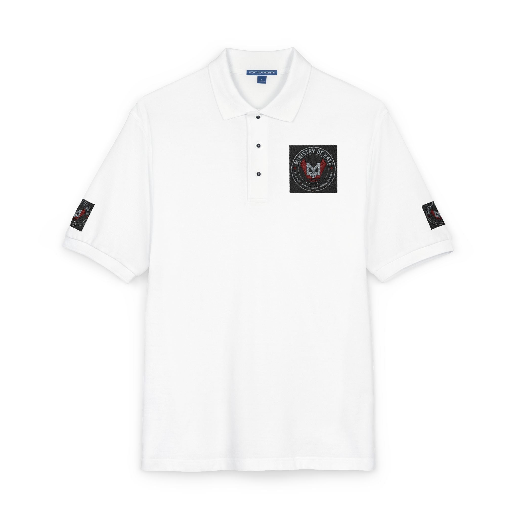 Ministry of Hate Polo Shirt | Inspired by George Orwell’s 1984 | Dystopian Literary Apparel