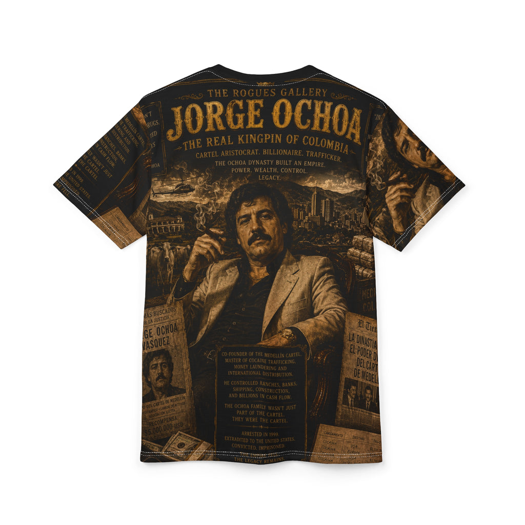 Jorge Ochoa — The Cartel Aristocrat-Jorge Ochoa' All-Over Print Shirt