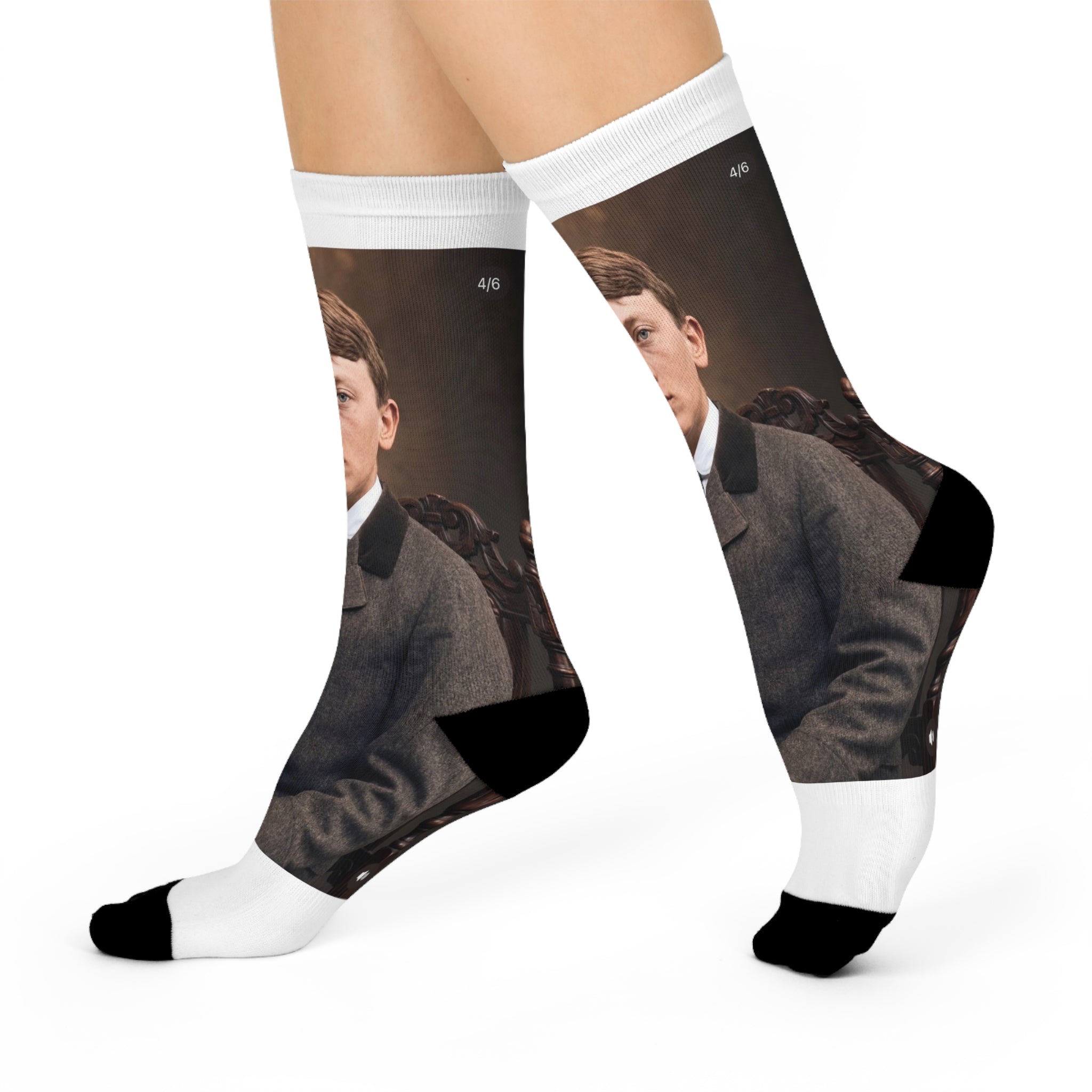 Cushioned Crew Socks 14 year old boy recoloured