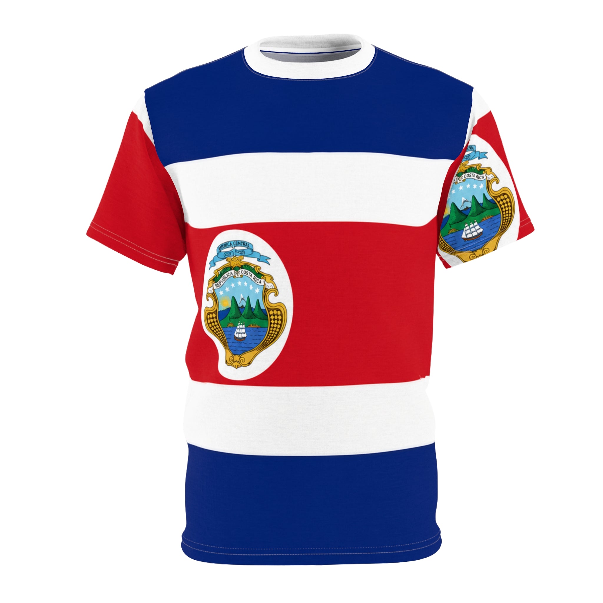 Costa Rica Flag T‑Shirt — Costa Rica — Pura Vida