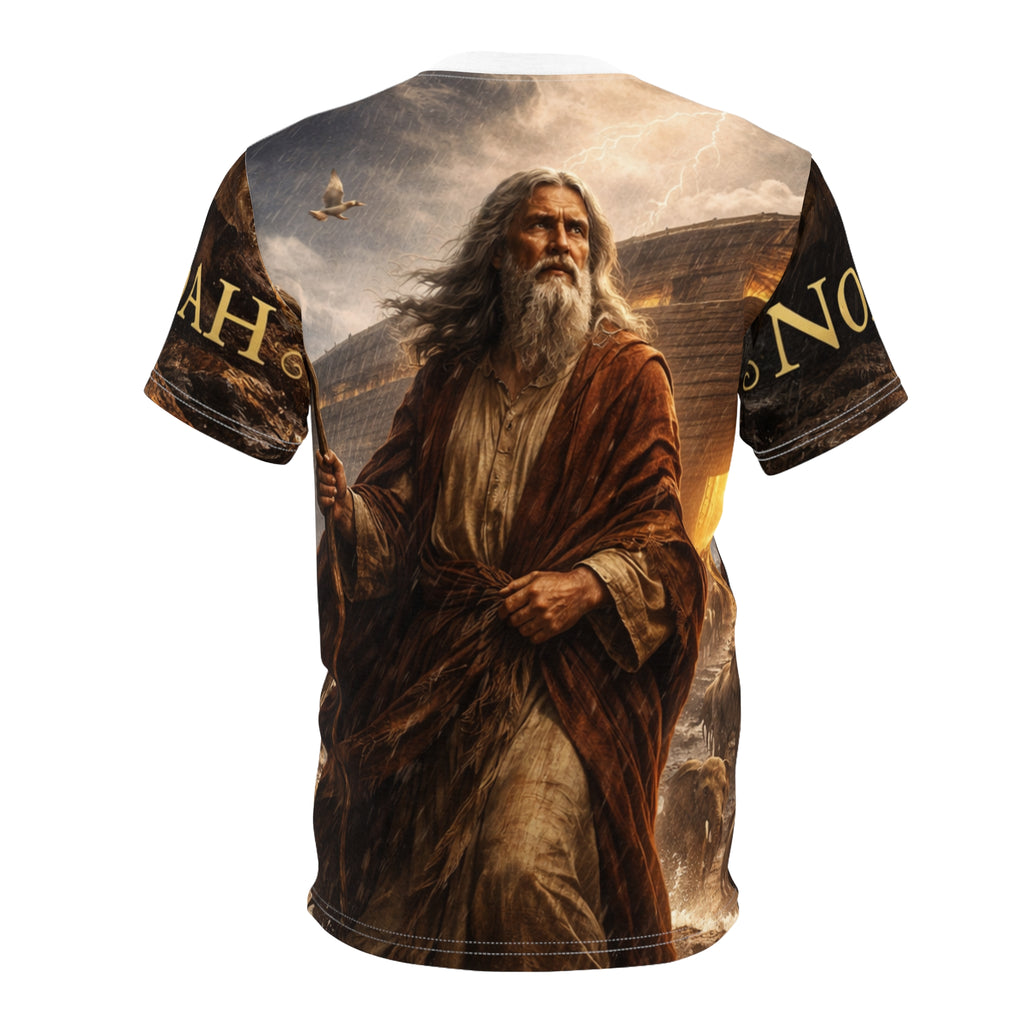 Noah – The Ark of Salvation | Biblical Legend Wrap-Around Tee