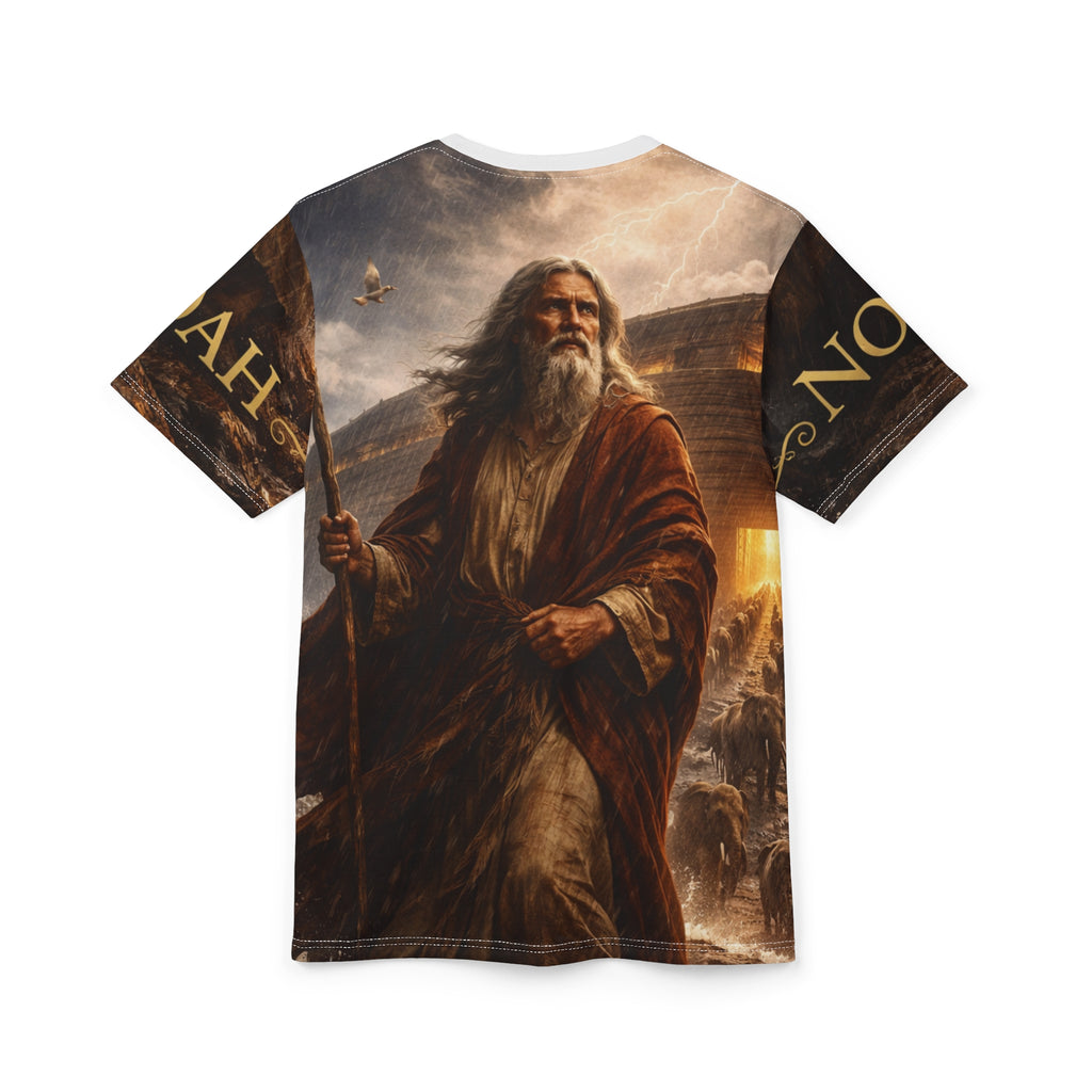 Noah – The Ark of Salvation | Biblical Legend Wrap-Around Tee