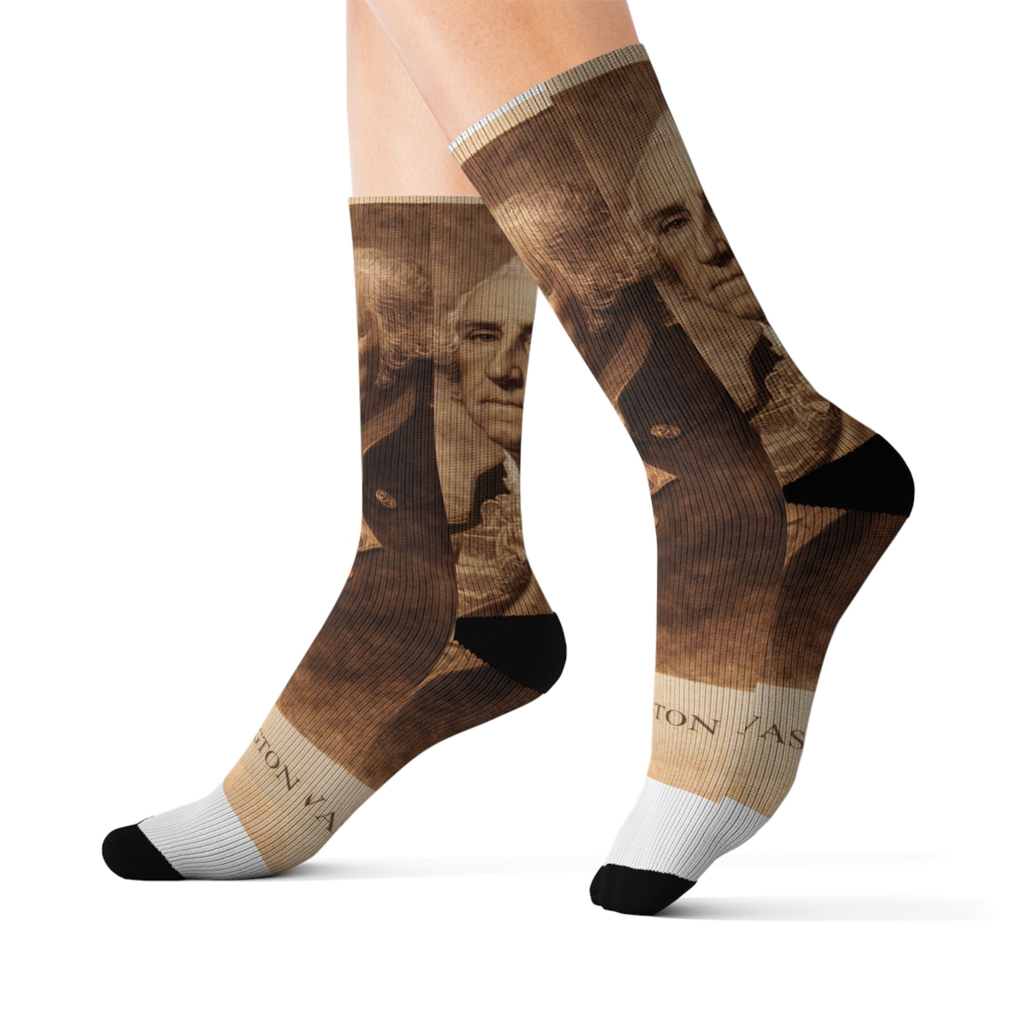 Washington Portrait Socks- Father of the Nation Edition