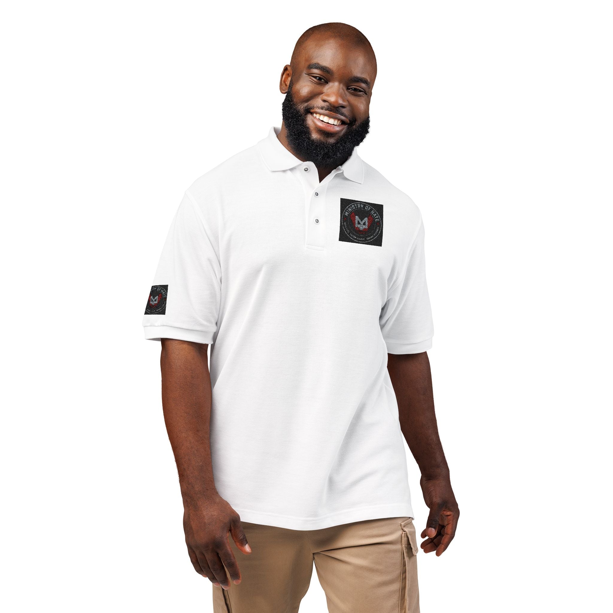 Ministry of Hate Polo Shirt | Inspired by George Orwell’s 1984 | Dystopian Literary Apparel