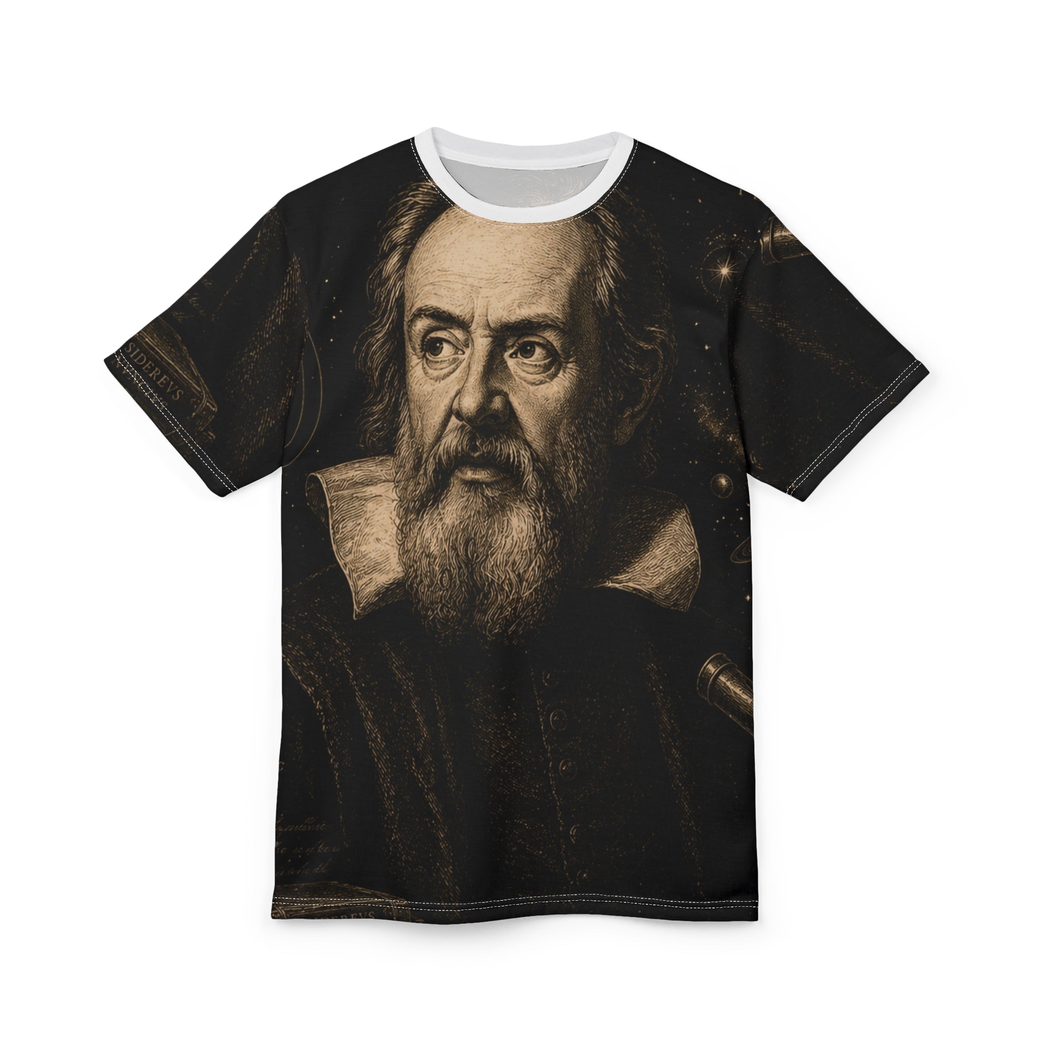 Galileo Galilei – Father of the Heavens, Astronomer All-Over Print Shirt