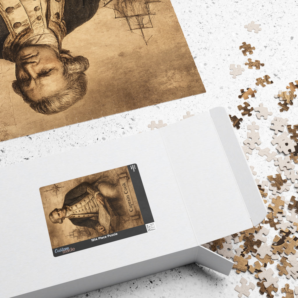 Captain James Cook Puzzle (110, 252, 520, 1014-piece)