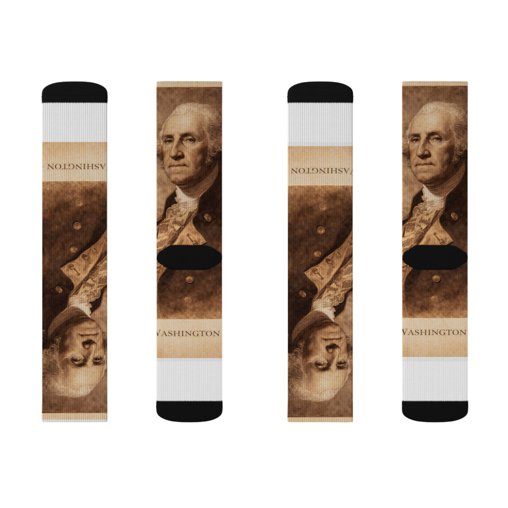 Washington Portrait Socks- Father of the Nation Edition