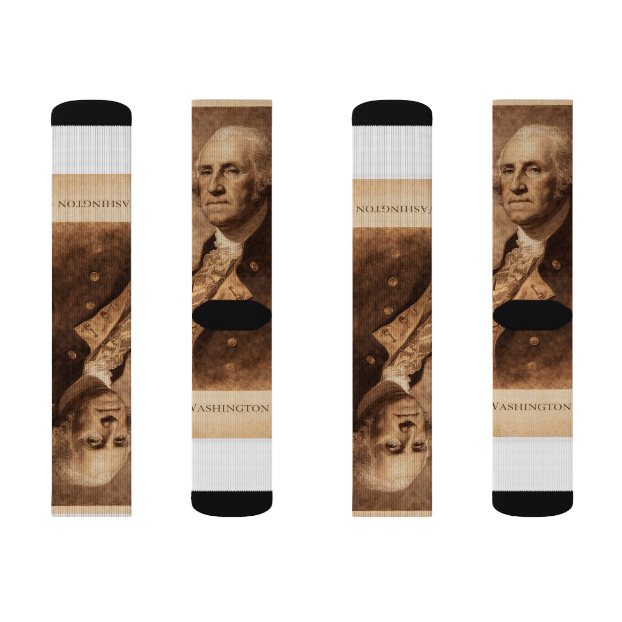 Washington Portrait Socks- Father of the Nation Edition