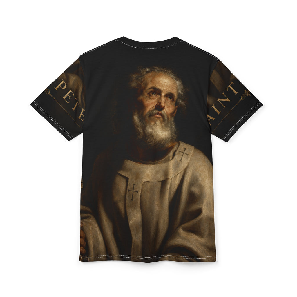 Saint Peter — The Rock of the Church— Renaissance Religious Art T-Shirt
