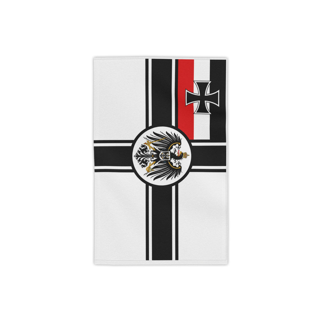 Beach Towel - German Imperial Eagle Flag Design