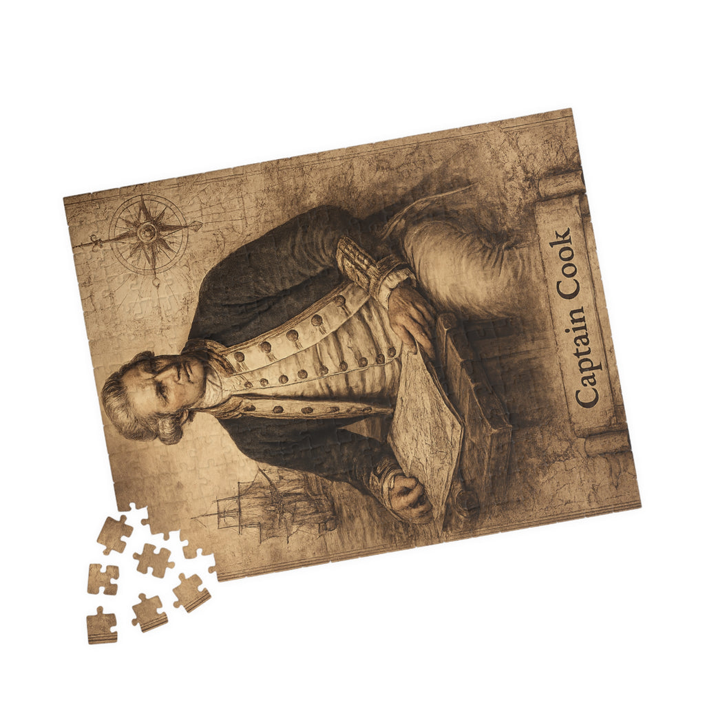 Captain James Cook Puzzle (110, 252, 520, 1014-piece)