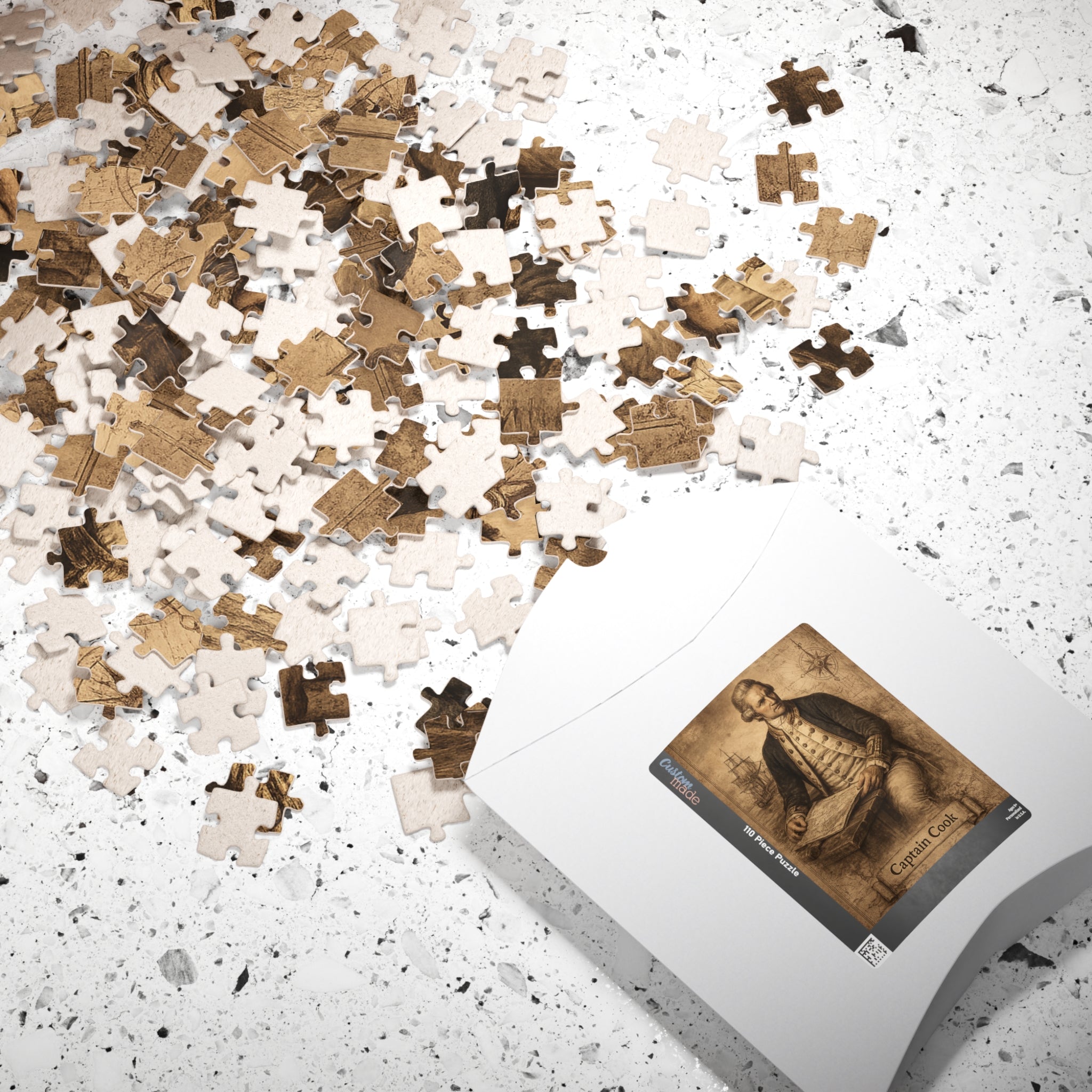 Captain James Cook Puzzle (110, 252, 520, 1014-piece)