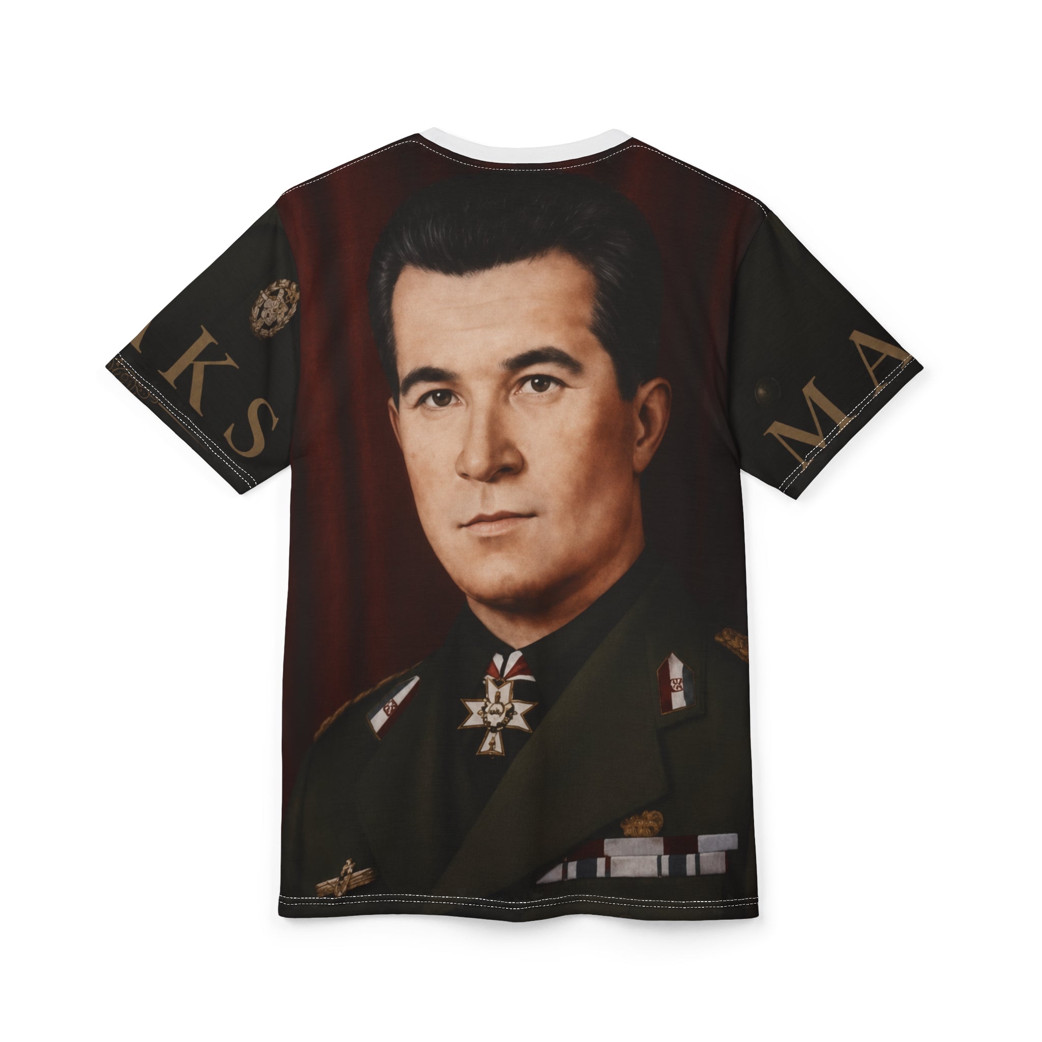 MAKS- Vintage Officer Photo All-Over Print